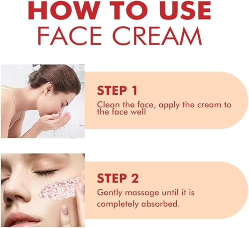 Dragon's Blood Cream, Retinol Placenta Dragon's Blood Creams, Moisturizing Cream, Makes The Skin Firm, Plump, Smooth, Moisturizing, Suitable for Women's Skin Care