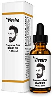 Viveiro Beard Oil & Conditioner - All Natural Ingredients - Unscented 1 fl, oz.