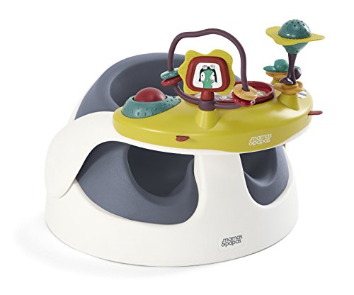 Mamas and papas baby snug and activity tray, navy