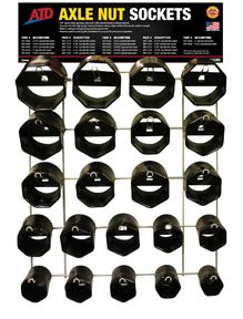Photo 1 of ***No Nuts, Display Only*** 22 Pc. Axle Nut Socket Display