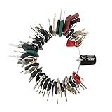 Construction Equipment Master Keys Set-Ignition Key Ring for Heavy Machines, 70 Key Set