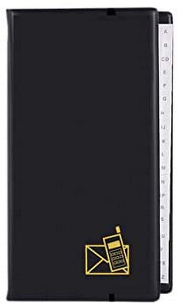 Kangaro Telephone Ring Binder A-Z 4-Rings Black