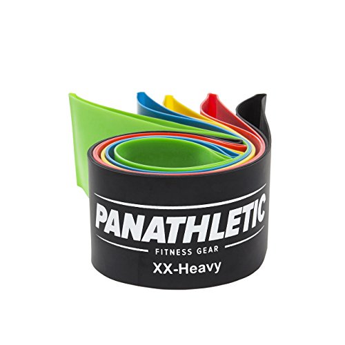 Resistance-Loop-Bands-Fitness-Bands-Set-of-5-with-Exercise-Guide-eBook-and-Carry-Bag--5X-Power-Body-Workout-Band-for-Legs-and-Butt-Yoga-Crossfit-Strength-Training-Pilates