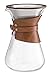 Dowozesi OS-4041 Carafe w Leather Collar (6 Cup), Clear-682