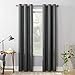No. 918 Montego Casual Textured Semi-Sheer Grommet Curtain Panel