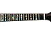 Guitar Fretboard Note Decals Fingerboard Frets Map Sticker for Beginner Learner Practice Fit 6 Strings Acoustic Electric Guitar FineFun(Transparent)