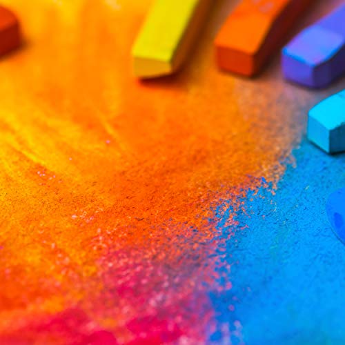 Soft Pastel, Easy to Use Colored Pastels for Blending, Gradation, Texture and More, for Artists, Beginners, and Hobbyists - 36 Vibrant Vivid Colors - Thumbnail 2
