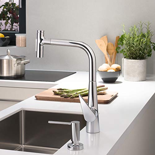 hansgrohe Talis Select S Premium 1Handle 16inch Tall Kitchen Faucet with Pull Down Sprayer