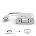 Belinda USB C to VGA Adapter, USB 3.1 Type C (USB-C) to VGA Adapter with Aluminium Case for 2017 MacBook Pro/Samsung Galaxy S8