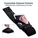 ESR Running Belt Runners Waist Pack Adjustable Stretchy Zippered Fanny Pack with Headphone Port, Fitness Workout Travel Yoga Compatible for iPhone Xs/Xs Max/XR/X/8/7/6s Plus, Samsung S9/S8/S7/S6 Edge
