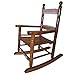 Rockingrocker - K10NT Natural Wood Child’s Rocking Chair/Porch Rocker - Indoor or Outdoor - Suitable for 1 to 4 Years Old