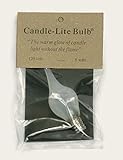 Candle Light Bulb Save $ on Discount boxes of 12, 6 Watt, Silicone Dipped Bulb