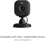 Blink Weather Resistant 4 m Power Adaptor for Blink Mini 2 (Black) view 2
