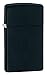 Zippo Slim Black Mattethumb 1