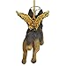 Christmas Tree Ornaments - Honor The Pooch German Shepherd Holiday Angel Dog Ornaments