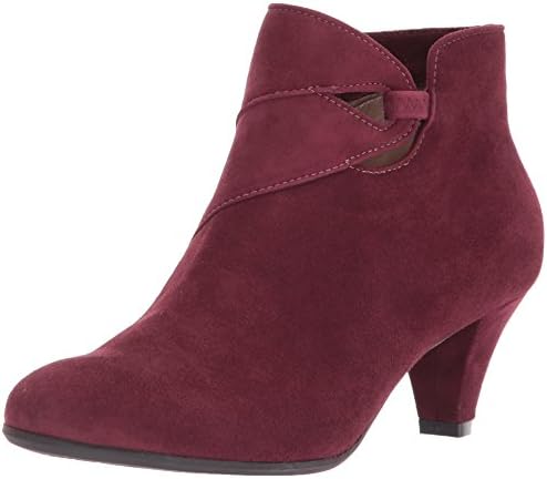 BeautiFeel Women's Bette Ankle Boot, Cabernet Suede, 390 Medium EU (8 US)