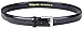 Sportoli8482; Mens Classic Stitched Genuine Leather Uniform Belt - Black (48)