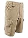 LAPG Men's Operator Elastic Waistband Tactical Shorts, Durable Ripstop Workout, Outdoor Men's Shorts, Cargo Shorts for Men