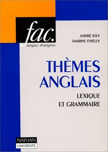Download THEMES ANGLAIS. Lexique et grammaire PDF