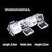 Diamond Embroidery Box 2 Packs 28 Grids, Eiito 5d Siamond Box and Cross Stitch Tools Accessory Containers for DIY Art Craft Diamond Painting Box