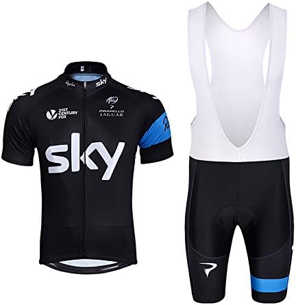 Summer Cycling Jersey Set Short Sleeve Bike Bicycle Shirt with Pockets Bib Shorts Breathable Quick Dry MTB Apparel 2XL