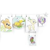 Wallniture Arte Picture Hanging Wire Photo Clips