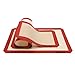 AIDEA Baking Mat 3-piece - Half Sheet Set of 3 Red