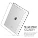 MoKo Case for iPad Pro 12.9, Translucent Slim Hard Plastic Back Cover Bumper Protector for New iPad Pro 12.9 Inch 2017&2015 Tablet, Clear (Compatible with iPad Pro Official Smart keyboard&Smart Cover)