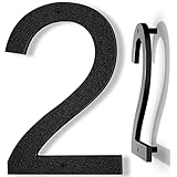 IVERRA 10 Inch Black House Numbers for