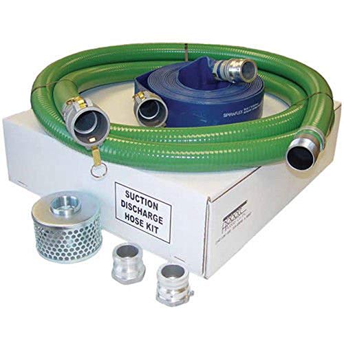 Honda 124015-1148-CLK WX15 1-1/2" Hose Boxed Kit - Coupled Camlock & Pipe Nipple Including Male Adapters