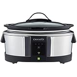 Crock-Pot Wemo Smart Wifi-Enabled Slow Cooker, 6-Quart, Stainless Steel