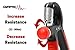 Hand Grip Strengthener With Adjustable Resistance Range 22 to 88lbs - Includes FREE Online Course and BONUS eBook - Best Gripper For Improving Hand, Wrist and Arm Strength