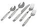 Cambridge Silversmiths Jubilee White 20-Piece Flatware Set, Service For 4
