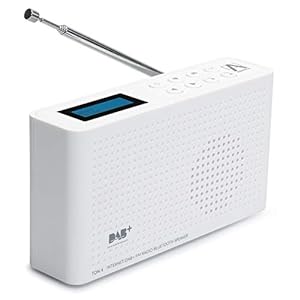 Anadol IDR-1 4-in-1 internetradio, DAB+, FM-FM, Bluetooth luidspreker, wifi, DLNA, UPnP, draagbaar, LCD-display…
