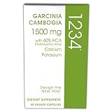Creative Bioscience Garcinia Cambogia 1234 Diet Supplement, 180 Count