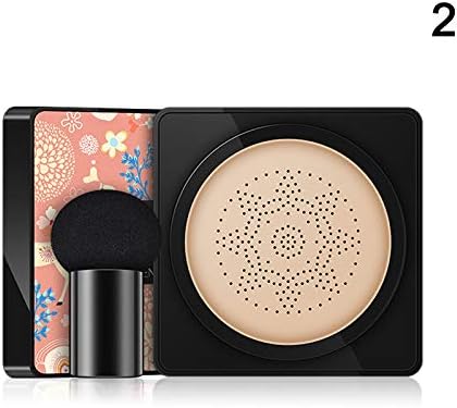 Sinnper Air Cushion BB Cream Whitening Concealer Oil Control Make Up with Mushroom Puff Foundation Makeup Long Lasting Cover 1pcs (15g)