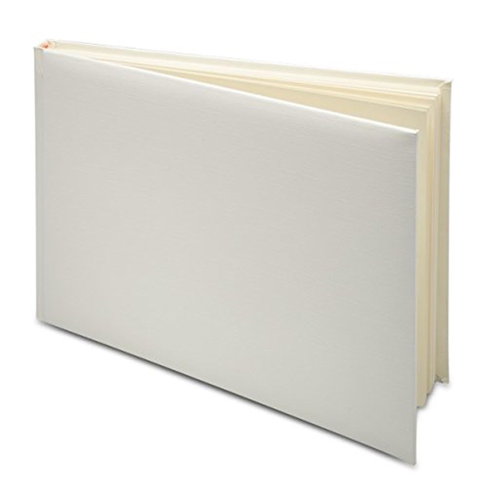 Dotty about Paper DIY Plain Ivory Guest Books - Decorate for Weddings, Birthdays, Anniversaries