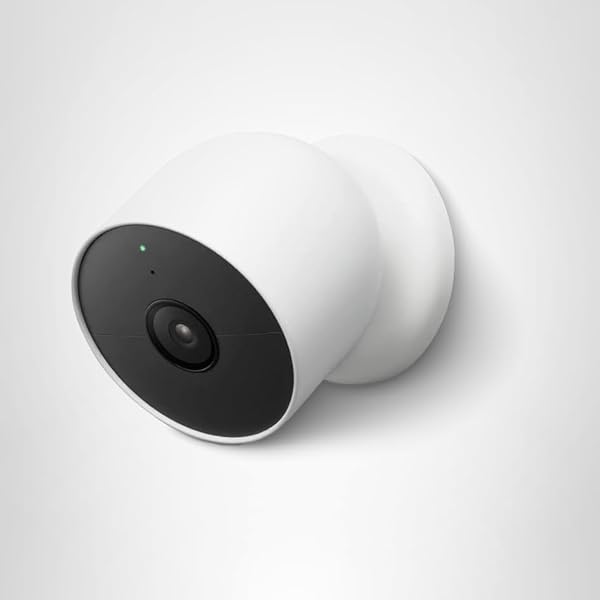 GOOGLE NEST CAM OUTDOOR OR INDOOR, BATTERY – 2ND GENERATION – 1 PACK