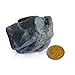 WFG WATERFALL GLEN SOAP COMPANY, LLC, charcoal Lump of Coal soap with cocoa butter, body soap, natural soap, vegan soap