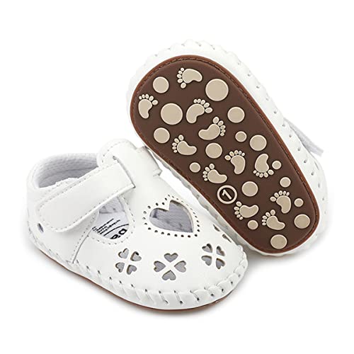 HsdsBebe Baby Boys Girls Pu Leather Hard Bottom Walking Sneakers Toddler Rubber Sole First Walkers Infant Cartoon Slippers Crib Shoes