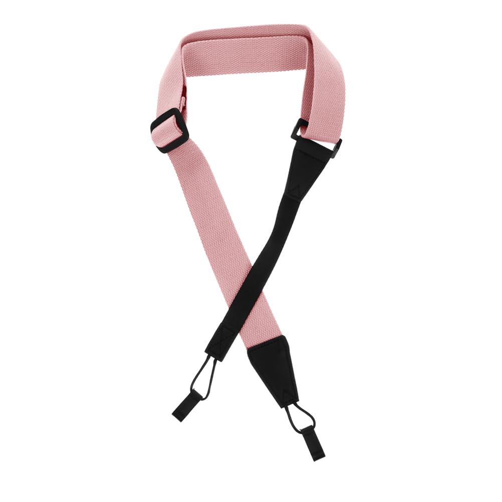 FUNOMOCYA Adjustable Ukulele Strap 57.87In Thickened Cotton Shoulder Belt Lightweight Durable Ukulele Accessory for Guitar and Electric Instruments