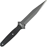 Boker Plus 02BO275 Besh-Wedge Neck Knife with 4-1/4 in. Straight Edge Blade, Black