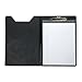 Samsill Value Padfolio with Clipboard and Letter-Size Writing Pad, Black, 9.25 x 13 Inch