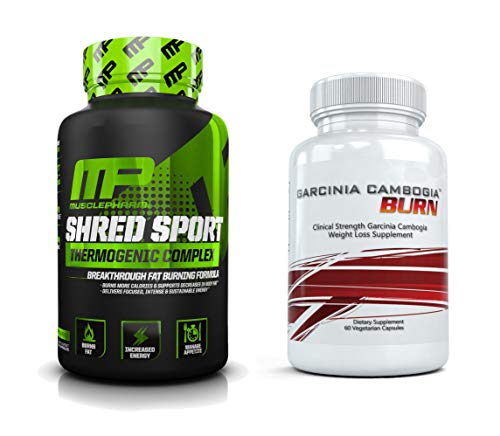 Shred Sport (60 Capsules) & Garcinia Cambogia Burn (60 Capsules) - Ultimate Fat Burning, Weight Loss Combo Shred Sport (60 Capsules) & Garcinia Cambogia Burn (60 Capsules) - Ultimate Fat Burning, Weight Loss Combo