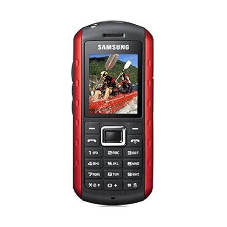 Samsung B2710 Handy (5,1 cm (2,0 Zoll) Display, 2 Megapixel Kamera, wasserdicht) metallic orange