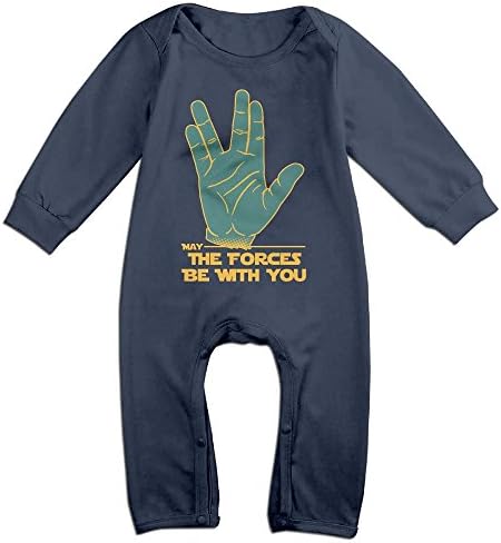 May The Forces Be With YouBaby Long Sleeve Jumpsuit Adorable