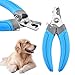 Tasera Pet Dog and Cat Nail Clippers, Double-Edged Nail Clippers with Pet Safety Guard & Lock, Professional Pet Grooming Stores and Home Cleaning Care Tool for Small & Large Breed Dogs and Cats