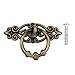 WINOMO 10pcs Cabinet Drawer Ring Pull Handle Cupboard Door Knob (Antique Brass)