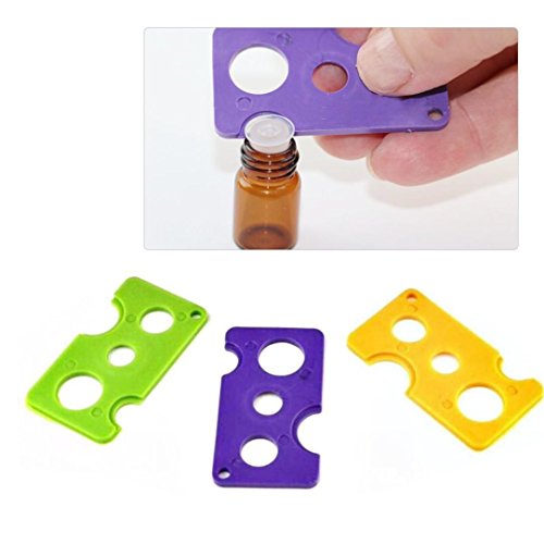 Botrong Essential Oils Opener Key Tool Remover for Roller Balls and Caps On Most Bottles - Random Color