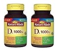 Nature Made Vitamin D3 1000 IU Value Size 1200-Count Soft Gels , Nature-zr